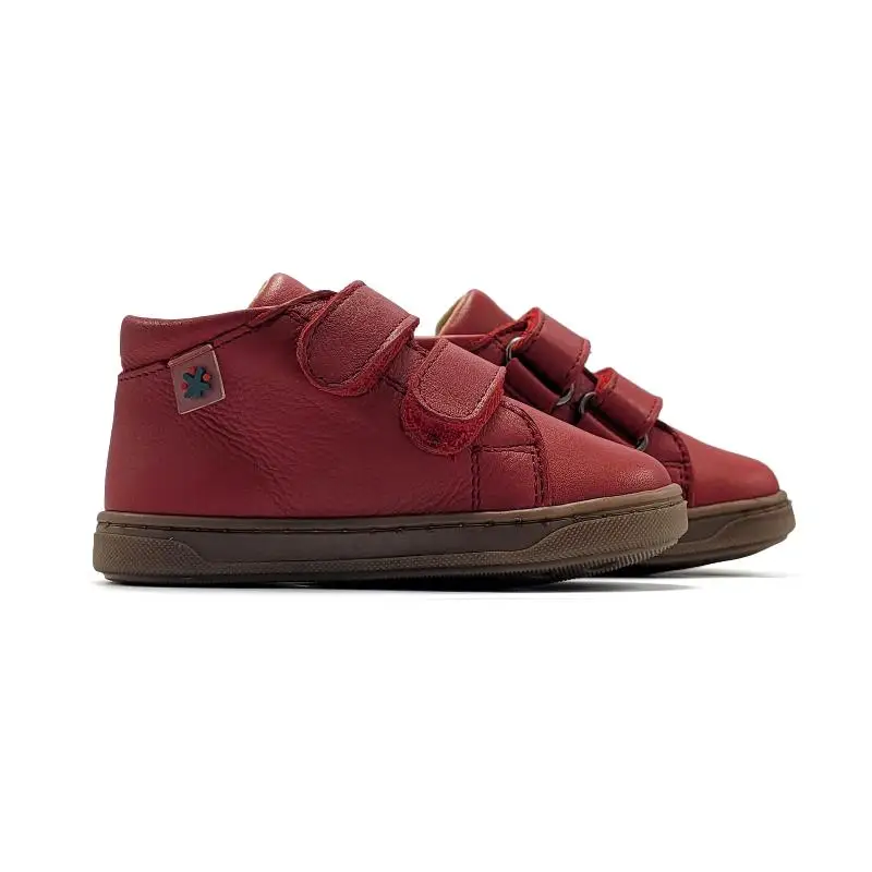 Acebos Firetruck Red First Walker Sneaker