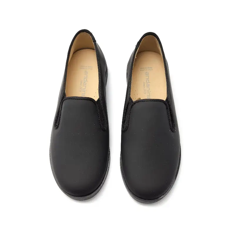 Andanines Black Gum Smoking Slip On - Image 2