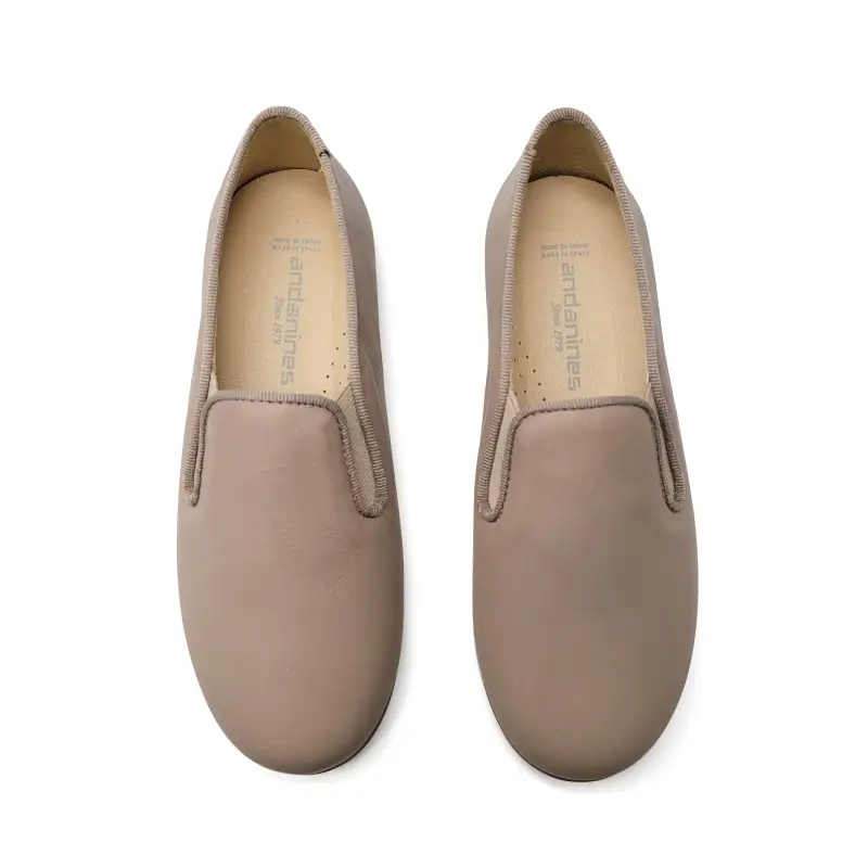 Andanines Taupe Matte Smoking Shoe 182447 - Image 2