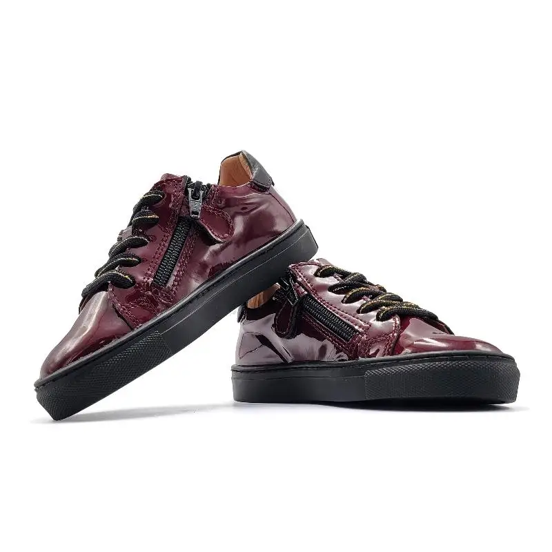 Atlanta Mocassin Burgundy Gold Stars Sneaker 103 - Image 4