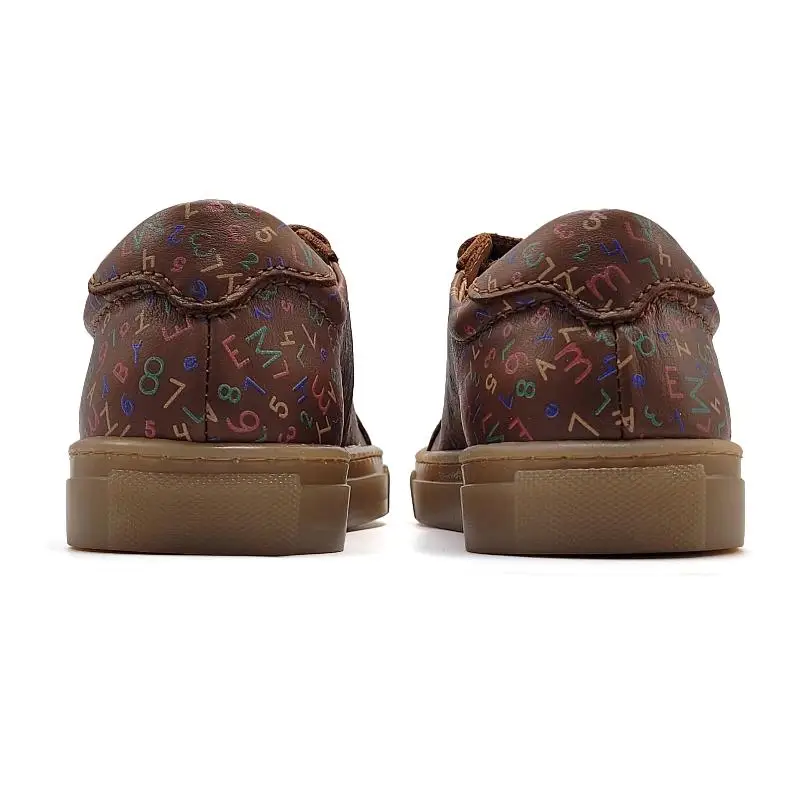 Atlanta Mocassin Camel ABC Velcro Sneaker 523 - Image 3