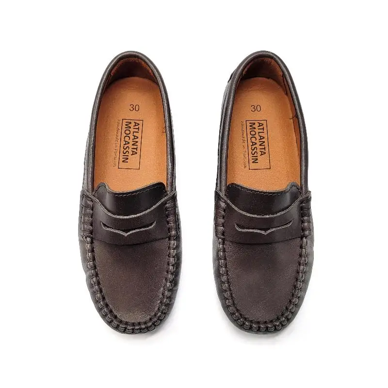 Atlanta Mocassin Grey Sierra Penny Loafer - Image 2