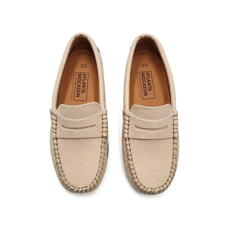Atlanta Mocassin Light Peach Penny Loafer 032 - Image 2