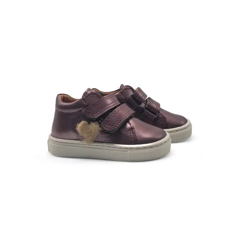 Atlanta Mocassin Rose Metal Sneaker