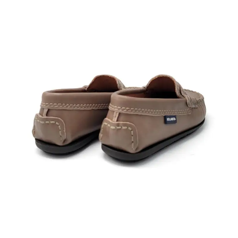 Atlanta Mocassin Taupe Sierra Penny Loafer - Image 2