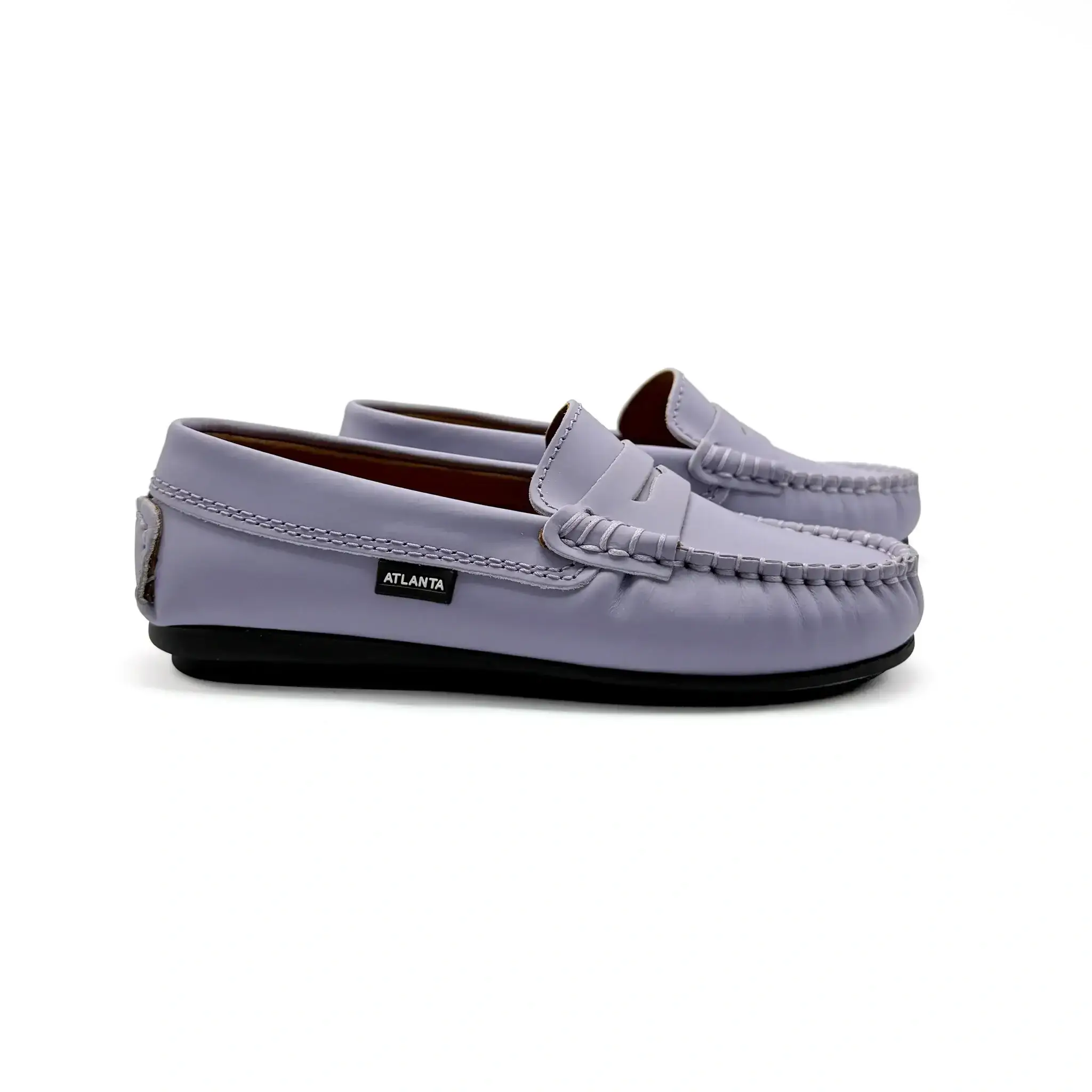 Atlanta Mocassin Violet Gum Penny Loafer