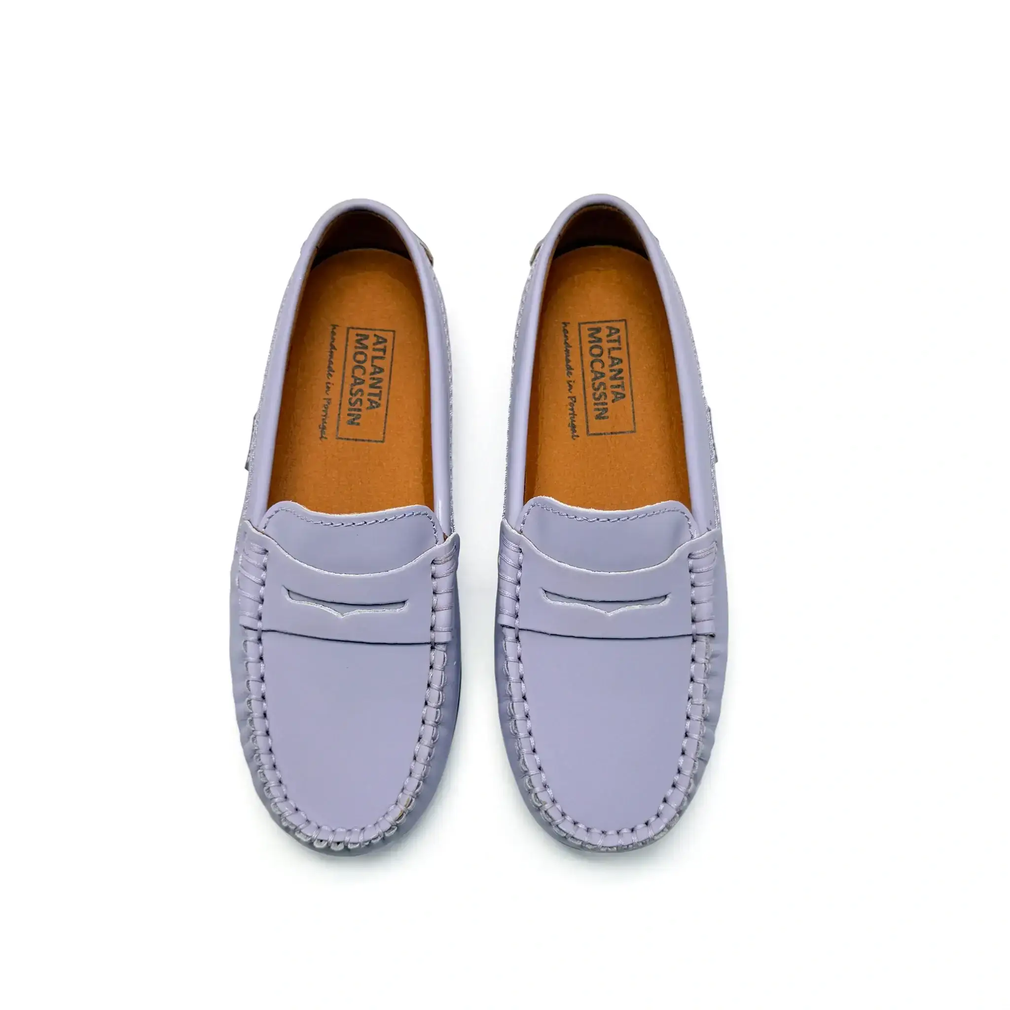 Atlanta Mocassin Violet Gum Penny Loafer - Image 2