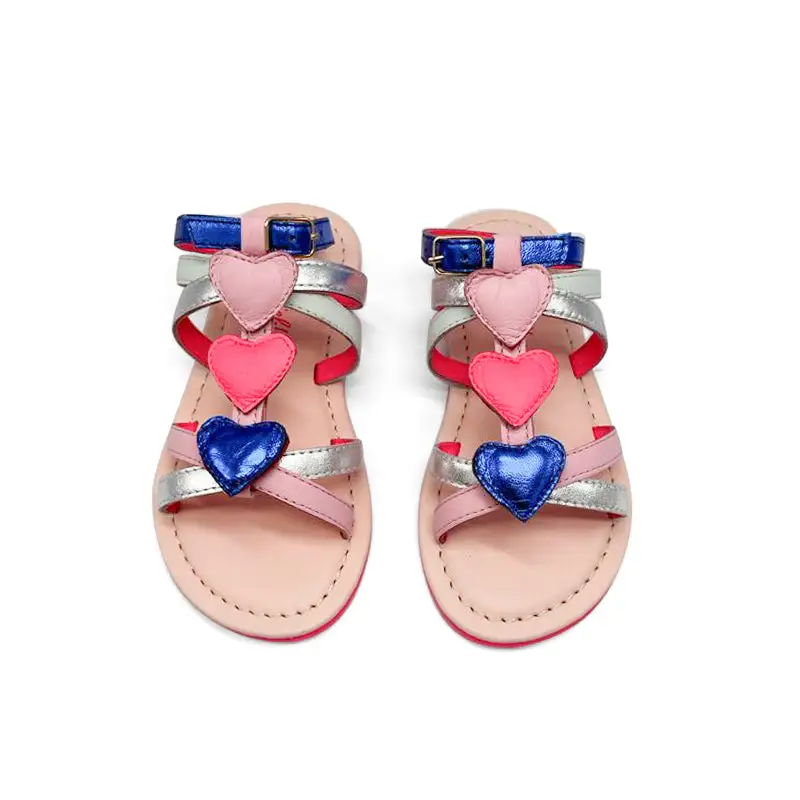 Billieblush Colorful Hearts Strappy Sandal - Image 2