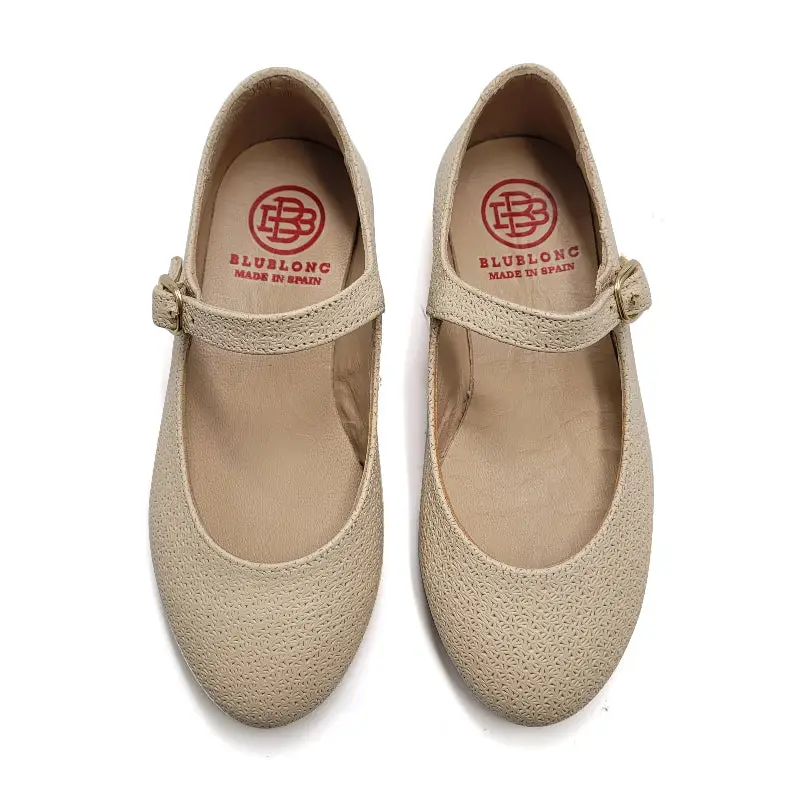 Blublonc Ciara Ivory Imprint Mary Jane - Image 2
