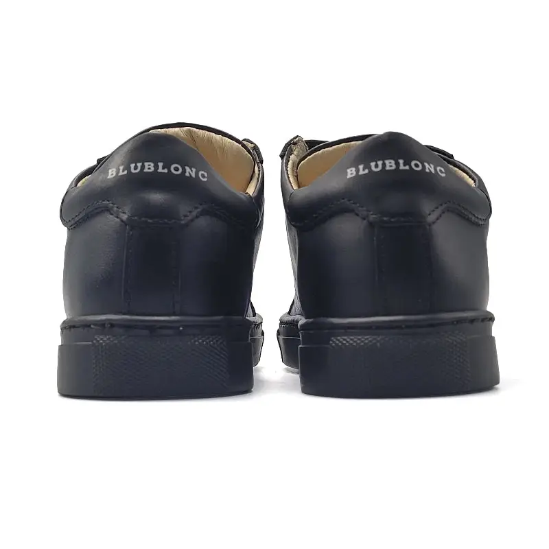 Blublonc Dylan Black Paint Splash Velcro Sneaker - Image 4