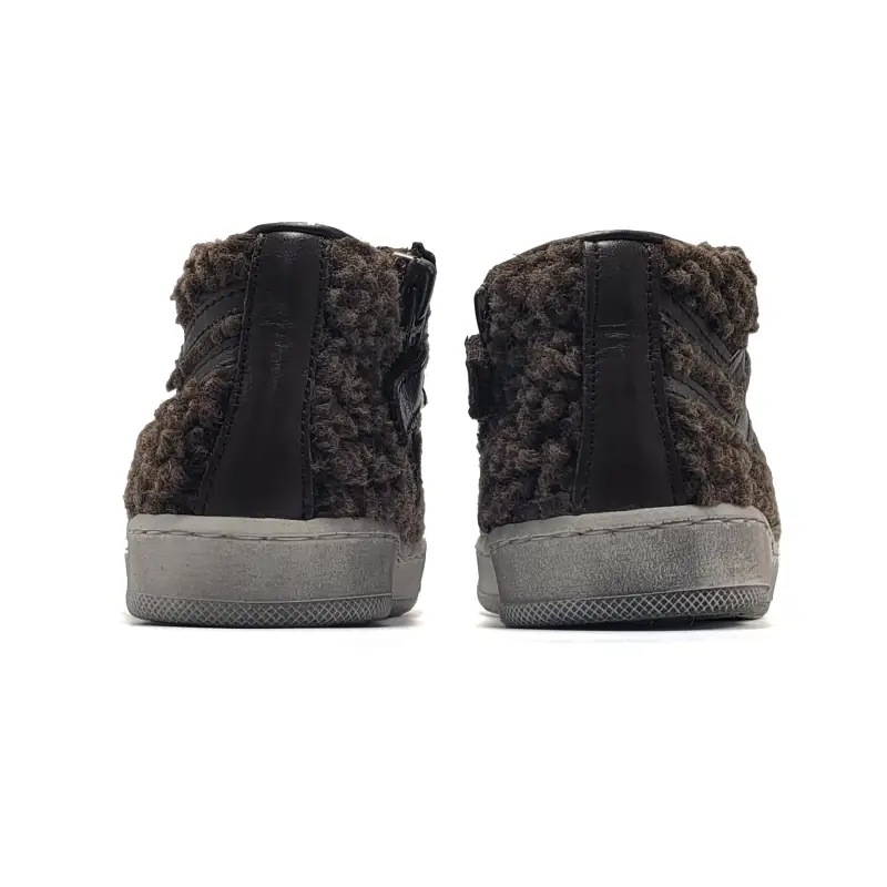 Blublonc Hunter Cedar Brown Fur Sneaker - Image 5