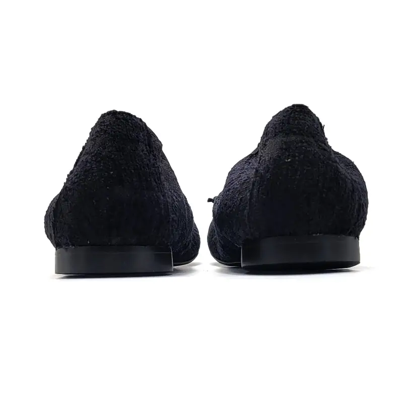 Blublonc Luisa Black Carpet Ballet Flat - Image 4