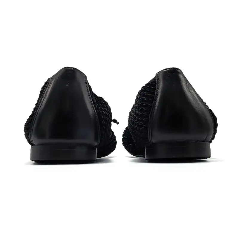 Blublonc Luisa Black Diamonds Ballet Flat - Image 4