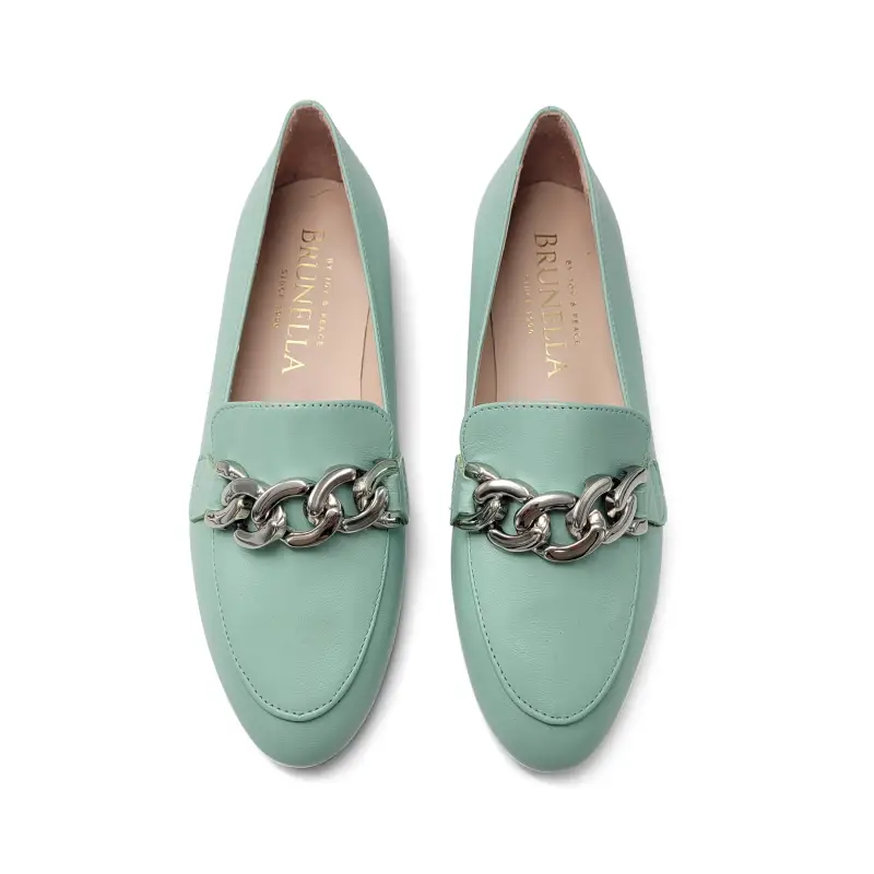 Brunella Mint Chain Slip On - Image 2