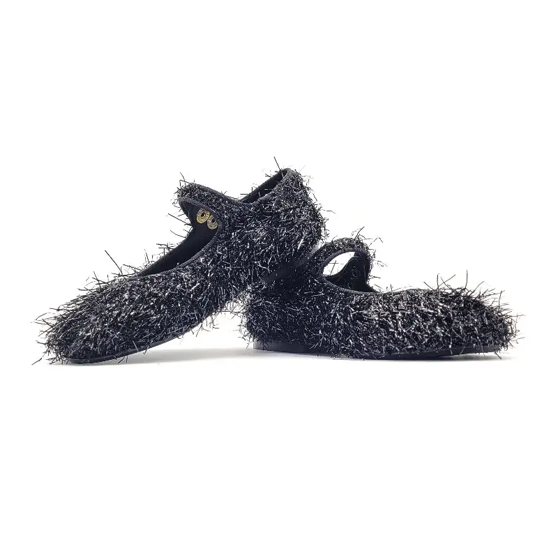 Brunellis Black Confetti Mary Jane S-21 - Image 4
