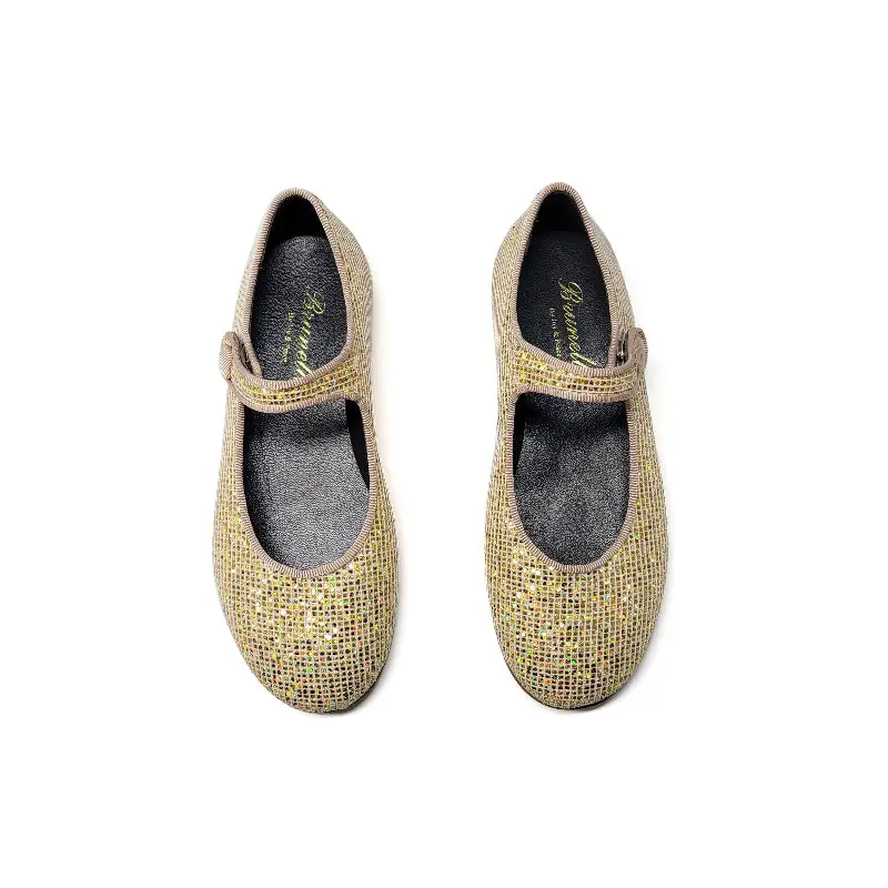 Brunellis Gold Disco Mary Jane S-21 - Image 2