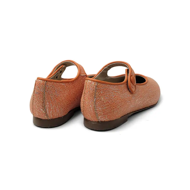 Brunellis Orange Sparkle Mary Jane - Image 2