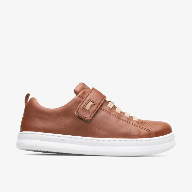 Camper Brown No Tie Velcro Sneaker K800247-21 - Image 4