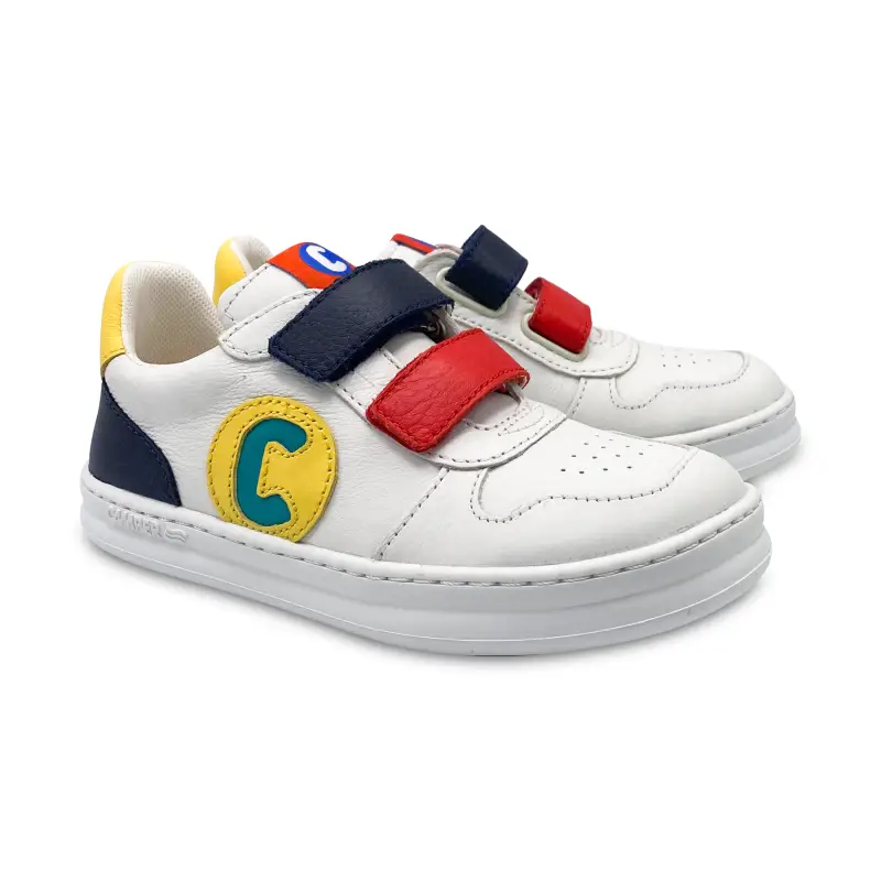 Camper Multi Color Velro Logo Sneaker