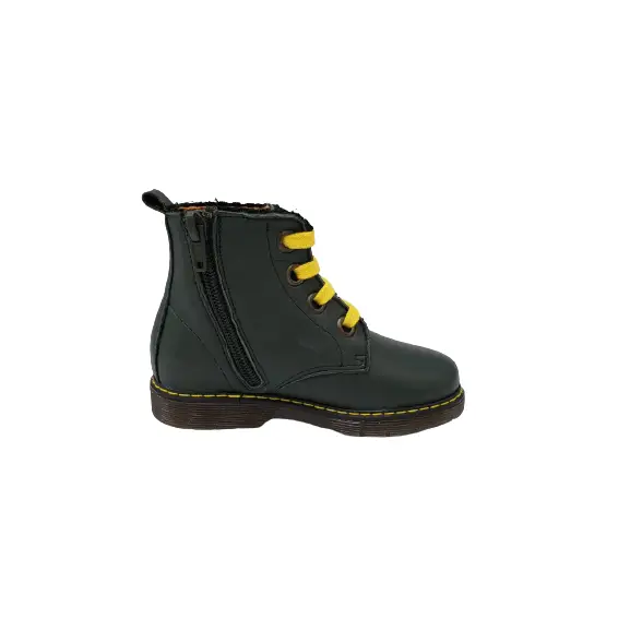 Confetti Green Yellow Combat Boot - Image 4