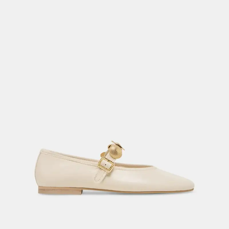 Dolce Vita Relan Off White Gold Ornaments Mary Jane - Image 2