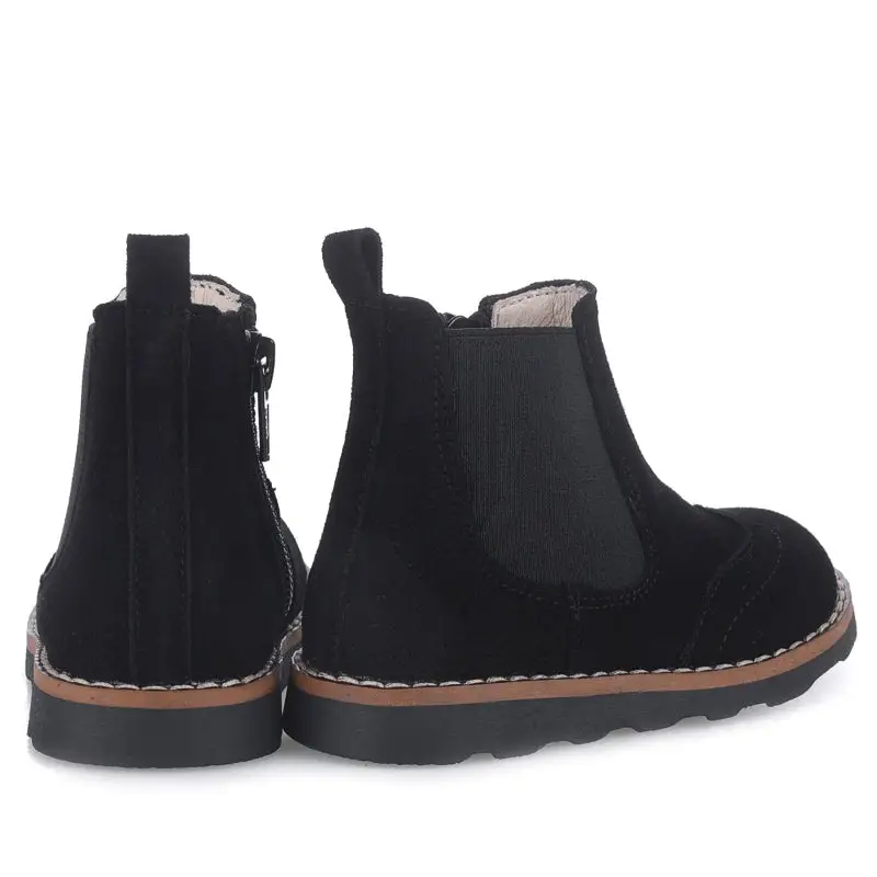 Emel Black Suede Bootie 2733 - Image 4
