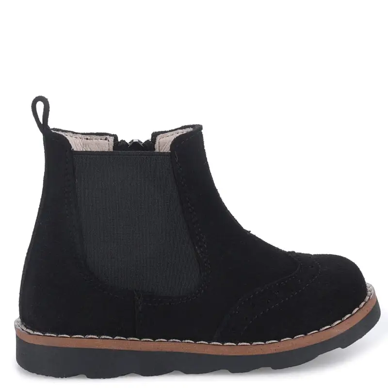 Emel Black Suede Bootie 2733 - Image 5