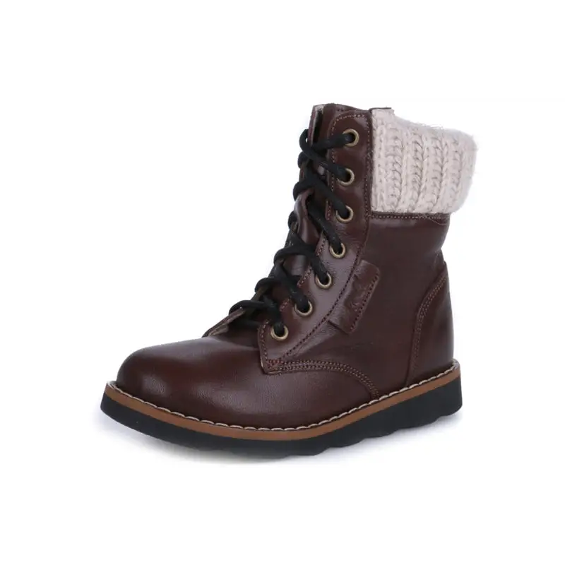 Emel Brown Sweater Bootie 2646 - Image 3