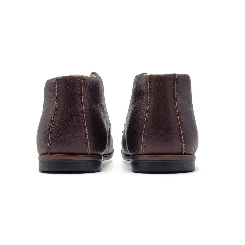 EMEL Dark Brown Fringe Toddler Bootie E1426 - Image 4