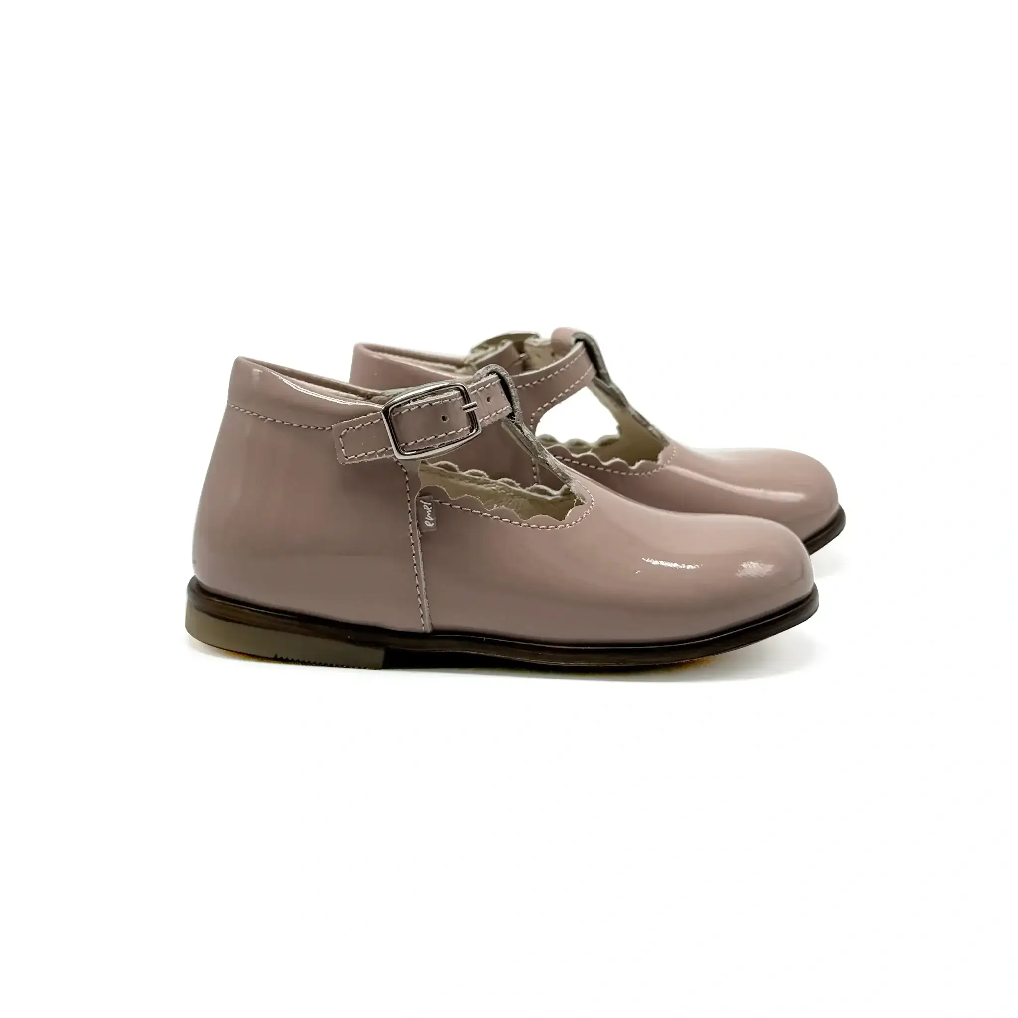 Emel Dusty Pink First Walker T-Strap