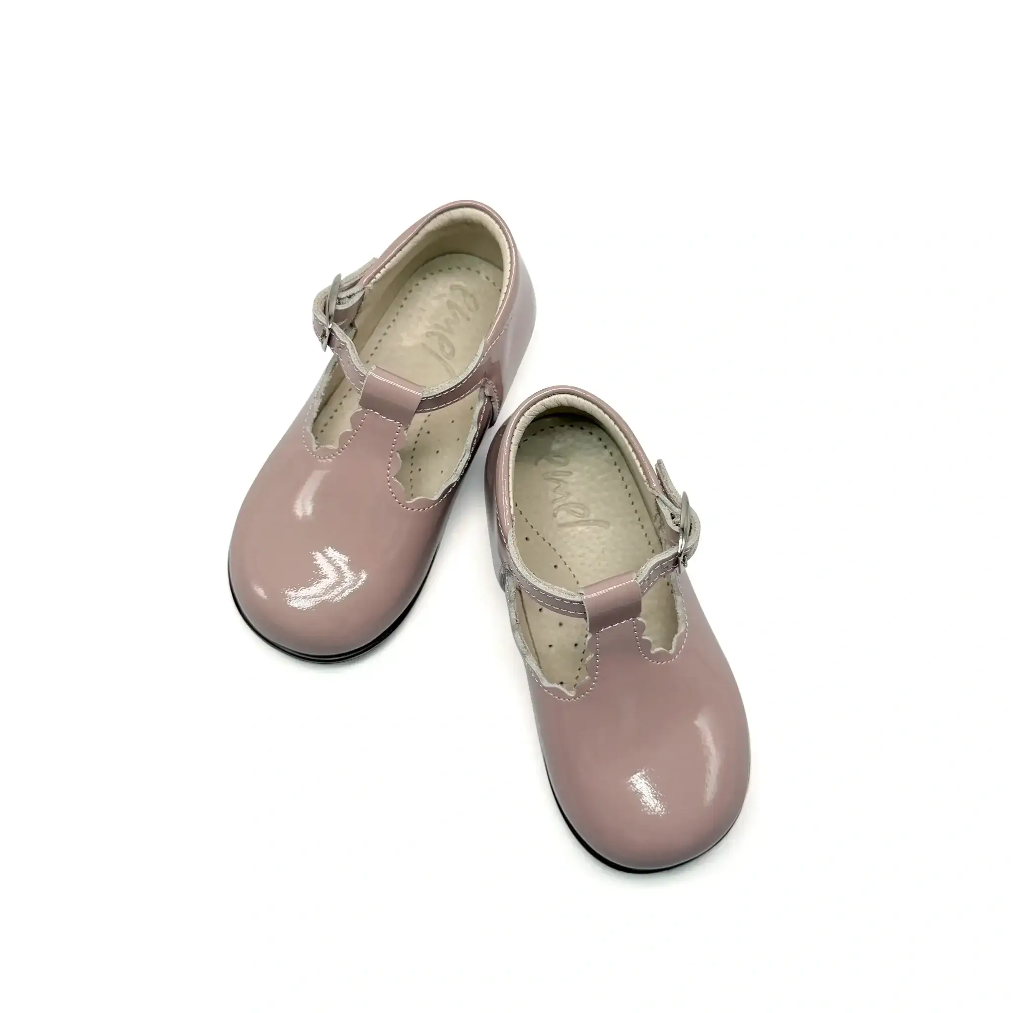 Emel Dusty Pink First Walker T-Strap - Image 2