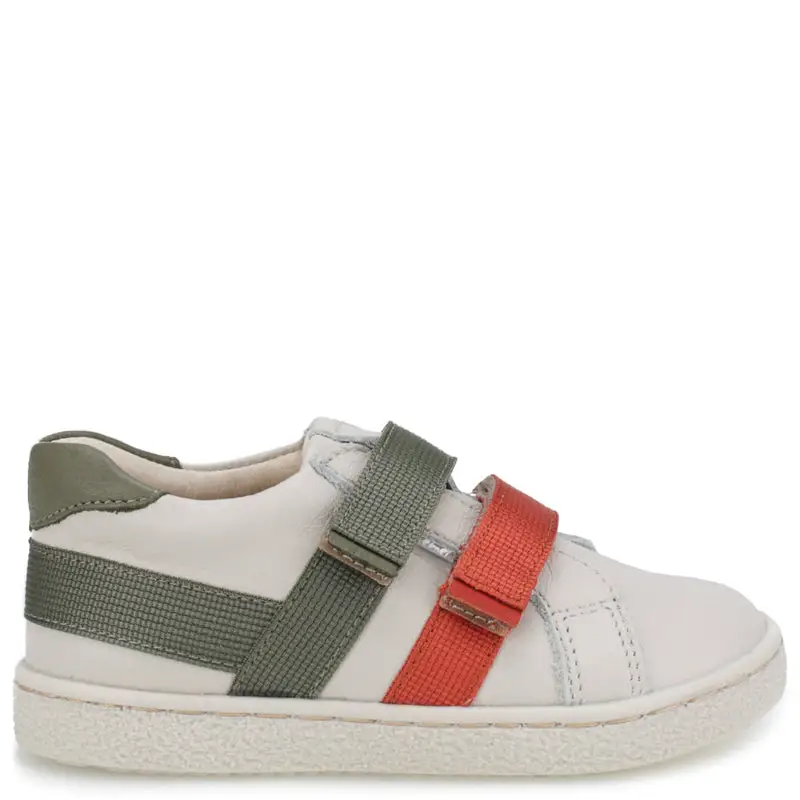 Emel Green Orange Velcro Sneaker 2740 - Image 3