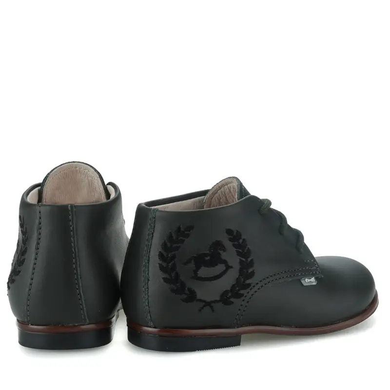 Emel Rich Forest Green Horse Bootie - Image 5