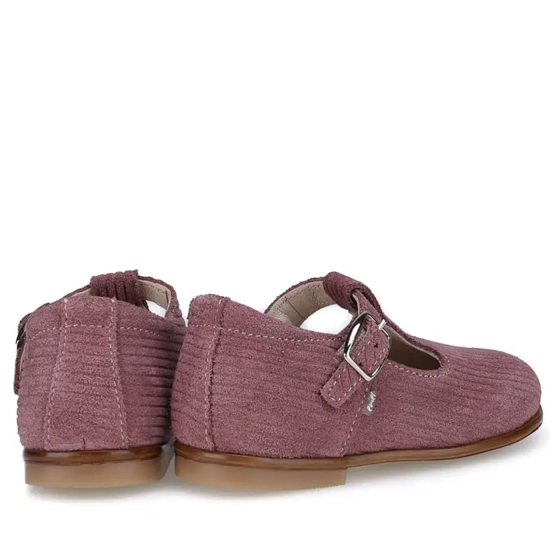 Emel Rose Corduroy T-strap Toddler Mary Jane - Image 4