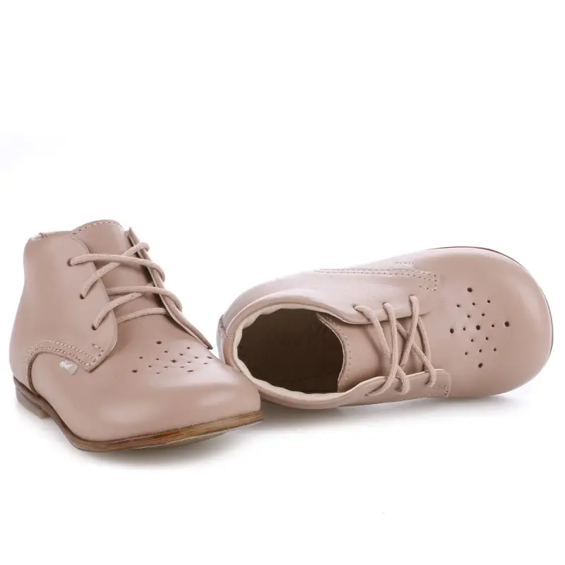 Emel Stone Taupe Lace Toddler Shoe E1426 - Image 3