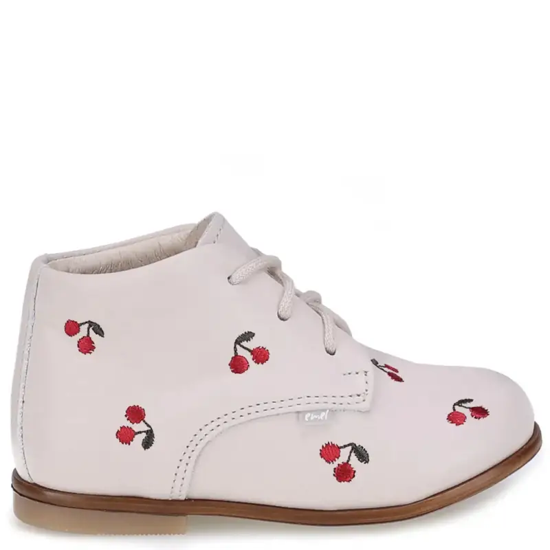 Emel White Cherry Toddler Shoe - Image 3