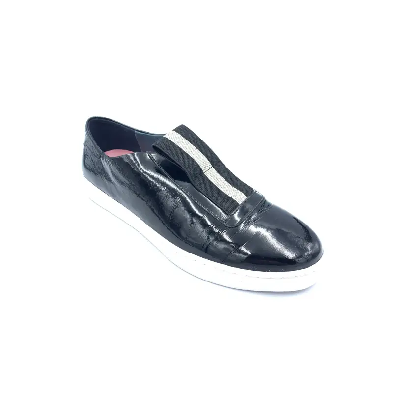 Esporre Black Patent Sneaker