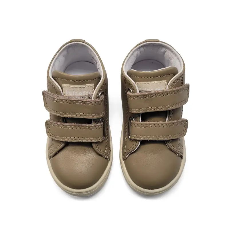 Falcotto Michael Taupe Velcro Sneaker - Image 2
