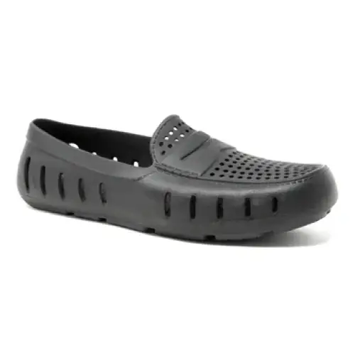Floafers Country Club Black Asphalt Slip On (Mens)
