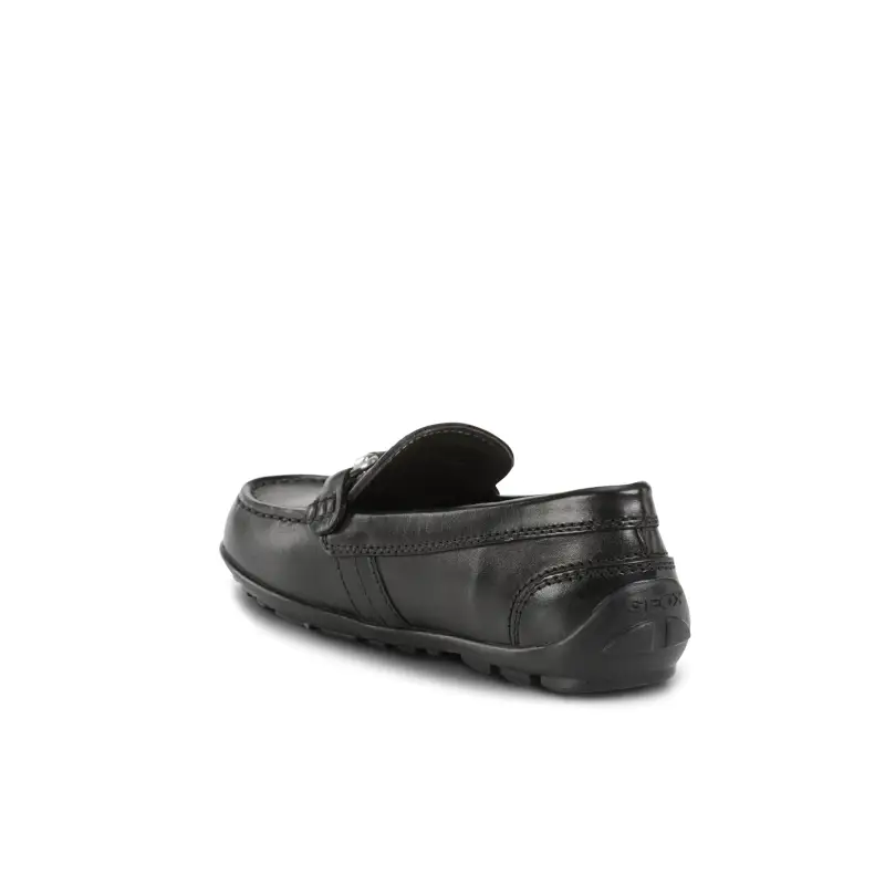GEOX Black Chain Loafer - Image 3