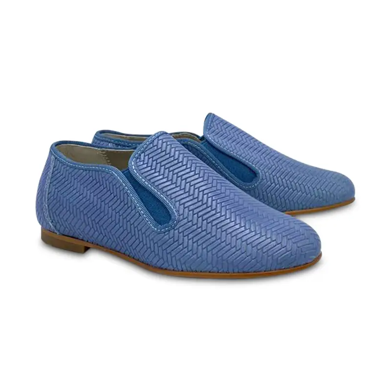 Geppettos Blue Basket Smoking Shoe