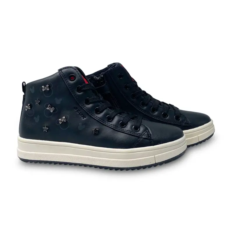 Goex Black Disney High Top Sneaker