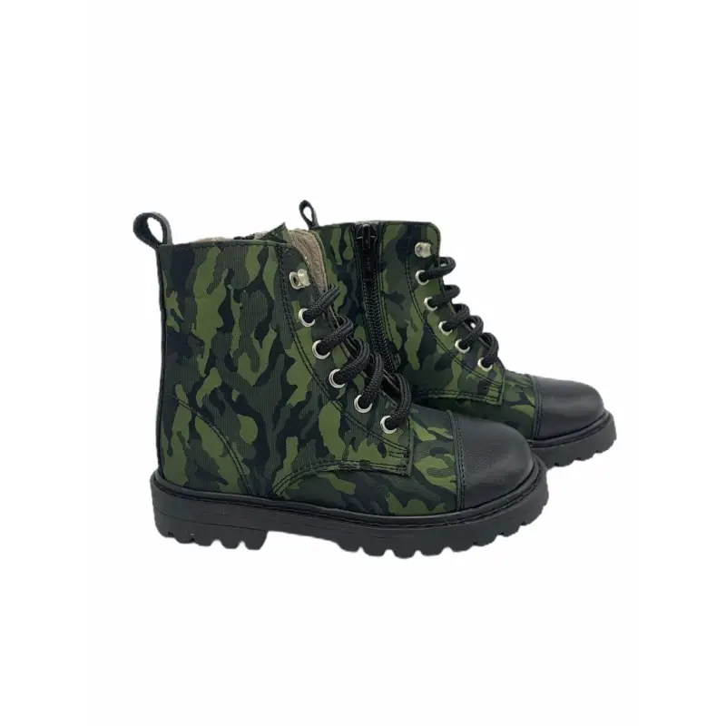 Hoo Green Camo Combat Boot - Image 3