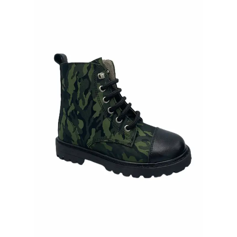 Hoo Green Camo Combat Boot - Image 4