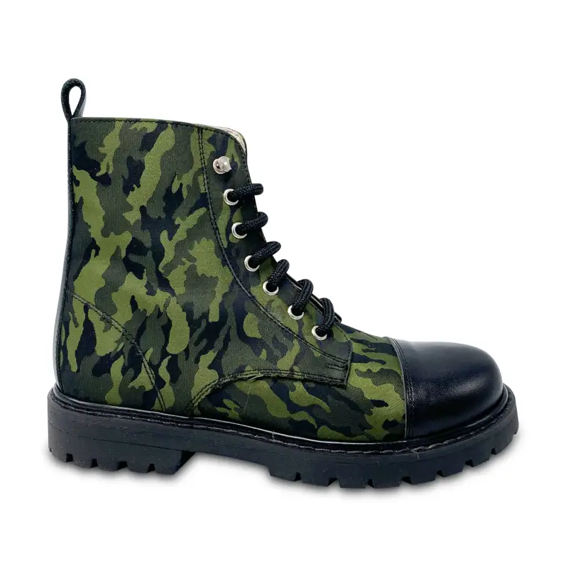 Hoo Green Camo Combat Boot - Image 6