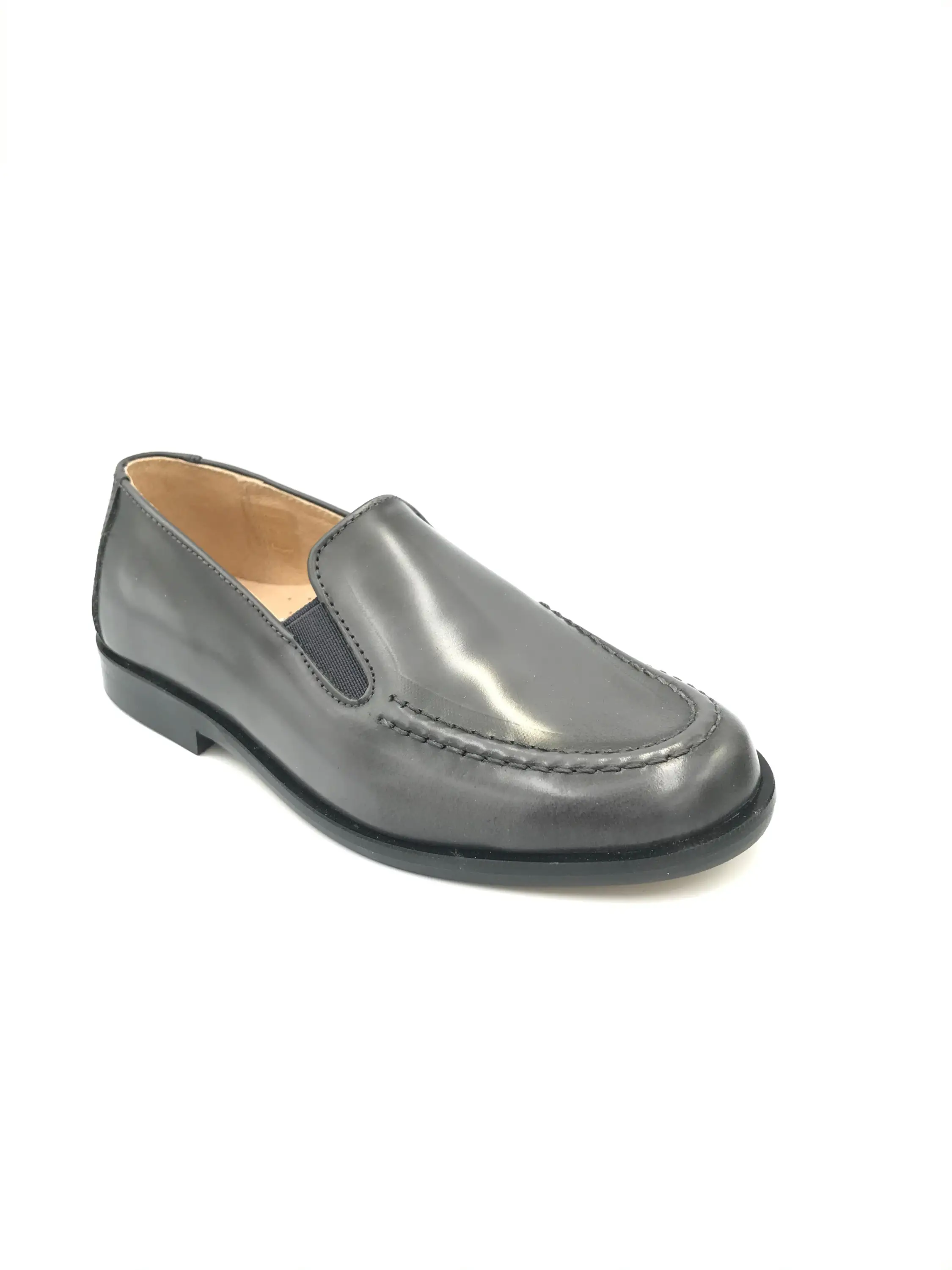 Hoo Grey Double Gore Loafer (Hi Shine) - Image 5