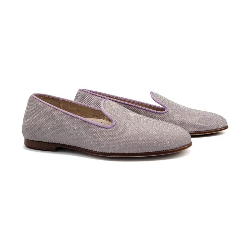 Hoo Lilac Shimmer Slip On