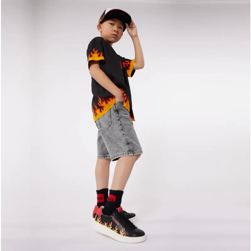 Hugo Boss Black Bonfire Lace Sneakers G00102 - Image 2