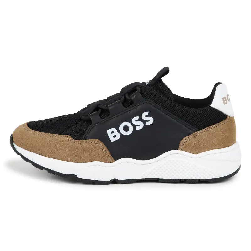 Hugo Boss Black Brown Slip on Sneaker J51314 - Image 7
