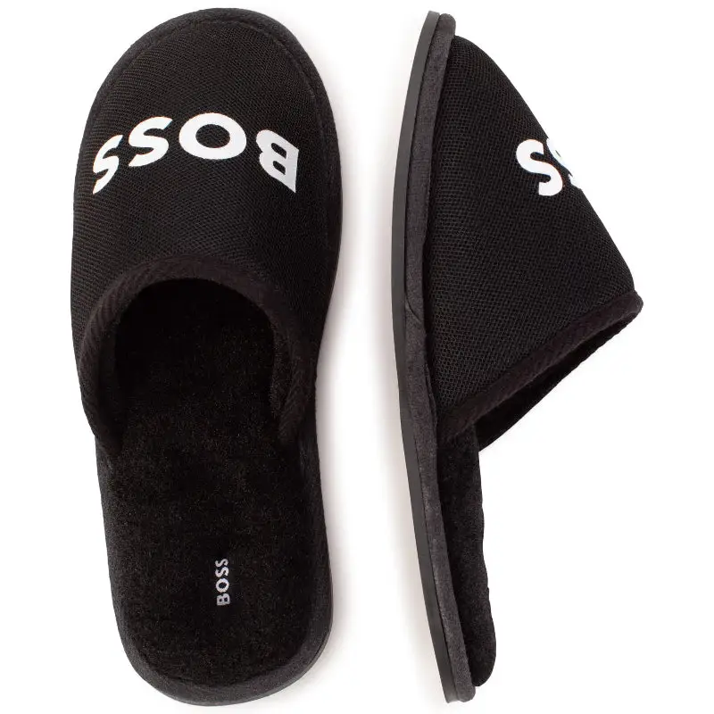 Hugo Boss Black Fuzzy Slipper - Image 3
